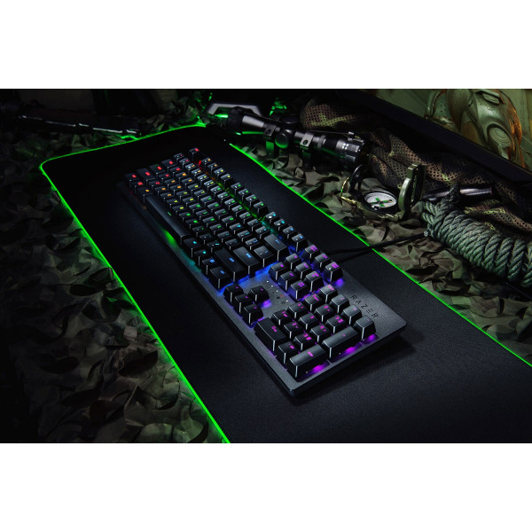 Фото - Клавиатура проводная игровая Razer Huntsman V2 Analog Optical Switch ENG (RZ03-03610100-R3M1)