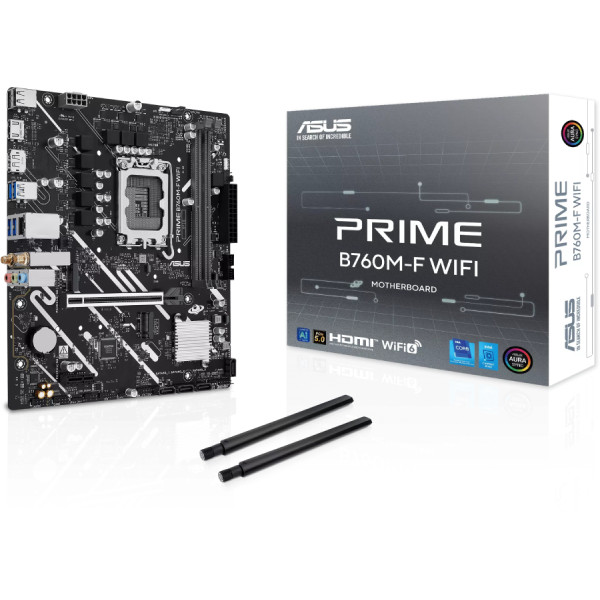 Фото - Материнская плата Asus PRIME B760M-F WIFI