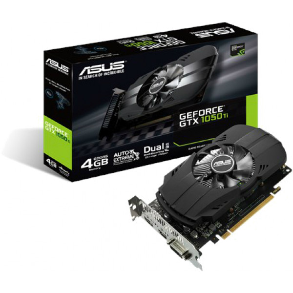 Фото - Видеокарта Asus nVidia GeForce GTX 1050 Ti Phoenix 4GB GDDR5 128bit (PH-GTX1050TI-4G)