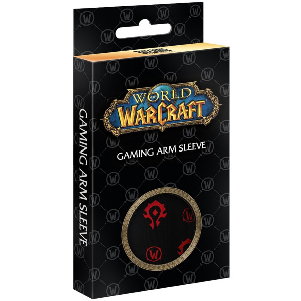 Фото - Геймерский рукав World of Warcraft IV Horde бесшовный M Черно-красный (FWOWSLEEVHORDBR0M)