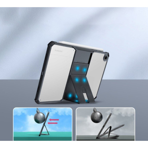 Фото - Чехол для планшета BeCover Xundd Stand for Samsung Galaxy Tab A9 SM-X115 8.7" Black (713244)