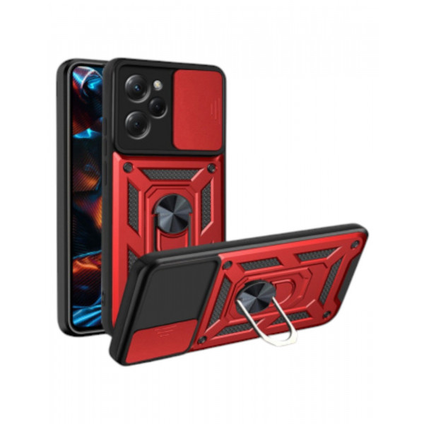 Фото - Чехол для смартфона BeCover Military for Poco X5 Pro 5G Red (709117)