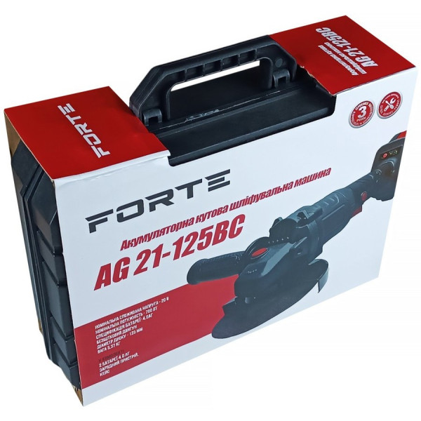 Фото - Болгарка Forte AG-21BC (146466)