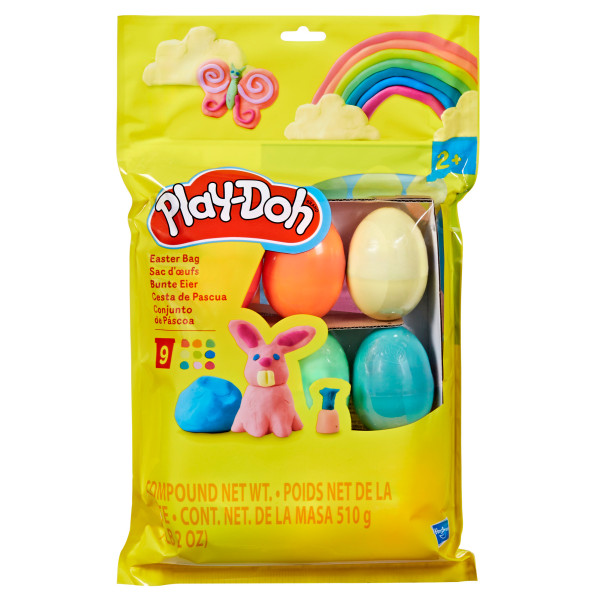 Фото - Наборы для лепки Hasbro Play-Doh ''Пасхальный набор'' 9 яиц (G0391)