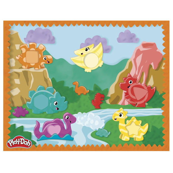 Фото - Наборы для лепки Hasbro Play-Doh Динозавр (G0491)