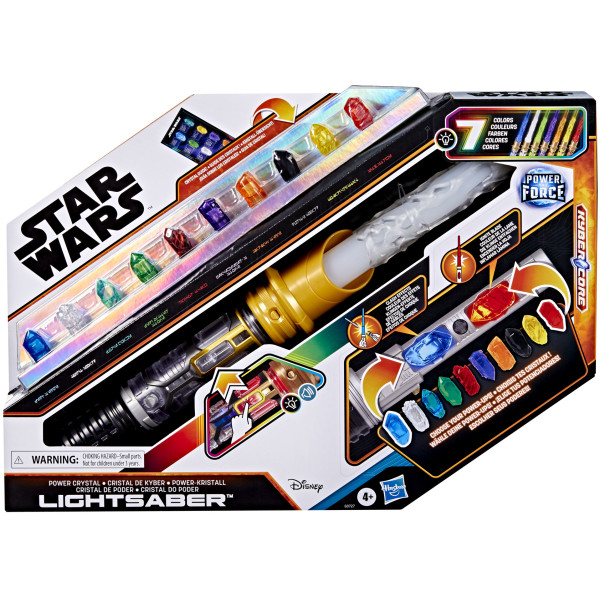 Фото - Меч Hasbro SW световой с кристаллом силы (G0727)