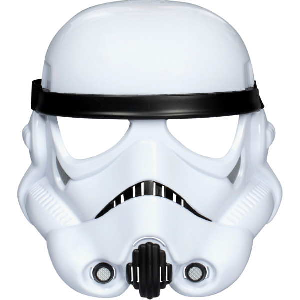 Фото - Маска карнавальная Hasbro Звездные войны G1431 SW RP BASIC MASK STORMTROOPER (G0756_G1431)