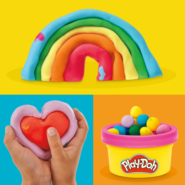 Фото - Наборы для лепки Hasbro Play-Doh Радужные сюрпризы 50 баночек (G1761)