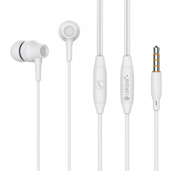 Фото - Наушники вкладыши проводные Celebrat G25 White Фото - Наушники вкладыши проводные Celebrat G25 White