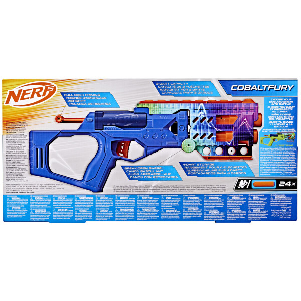 Фото - Бластер многозарядный Hasbro Nerf N Series Cobaltfury (G2864)