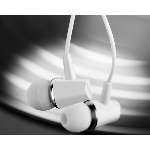 Фото - Наушники вкладыши проводные HOCO M34 White