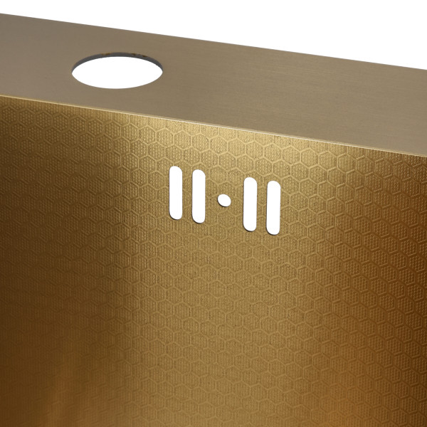 Фото - Мойка кухонная GRANADO Galera S201 gold honeycomb