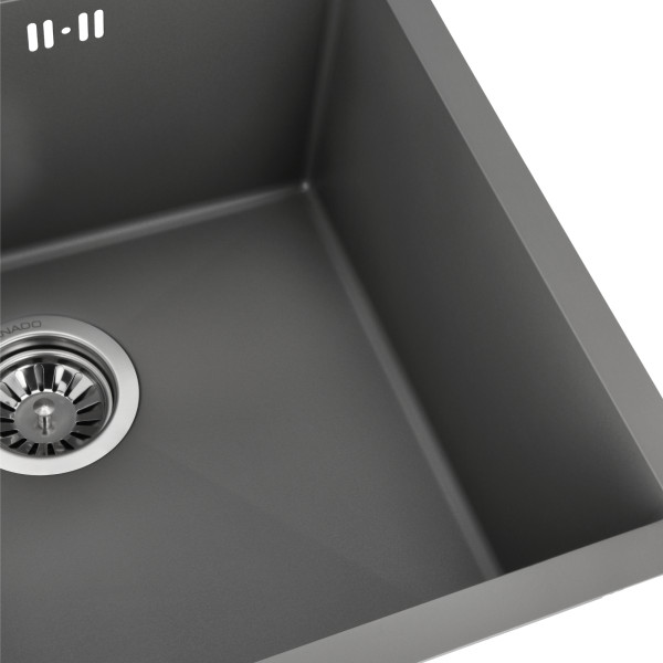 Фото - Мойка кухонная GRANADO Galera S201 grey Textures