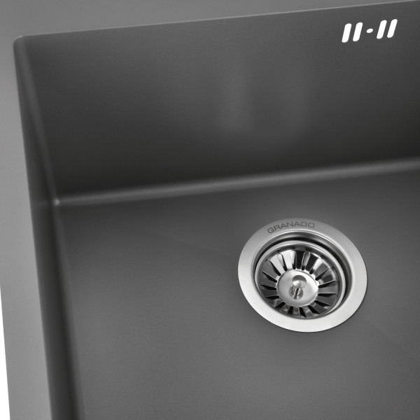 Фото - Мойка кухонная GRANADO Galera S201 grey Textures