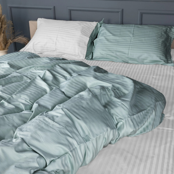 Фото - Комплект постельного белья детский MirSon Satin Stripe 30-0015 + 30-0001 Galiena 110х140 (2200005246504) Фото - Комплект постельного белья детский MirSon Satin Stripe 30-0015 + 30-0001 Galiena 110х140 (2200005246504)