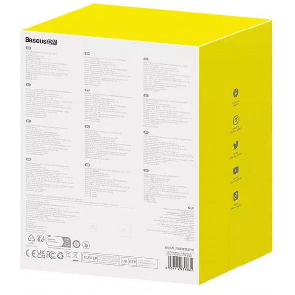 Фото - Пускозарядное устройство Baseus Energy Ultra Jump Starter 3000A Cluster Black (C00251400111-00)