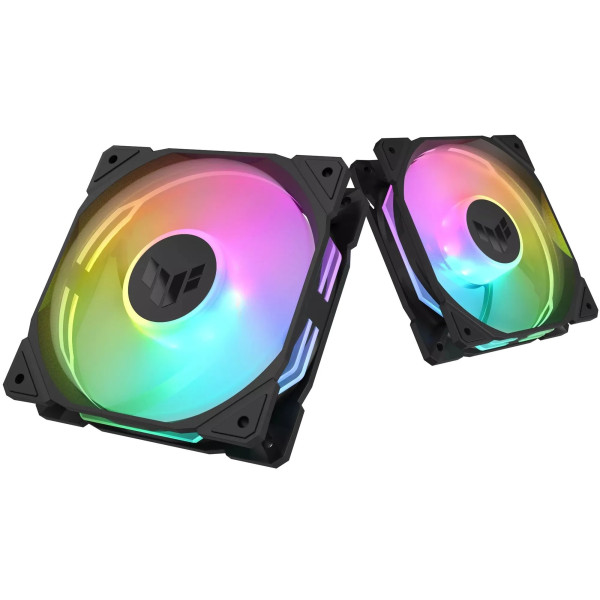 Фото - Корпусный вентилятор Asus TUF Gaming TR120 ARGB Reverse Triple Pack Black (90DA00D0-B09020)