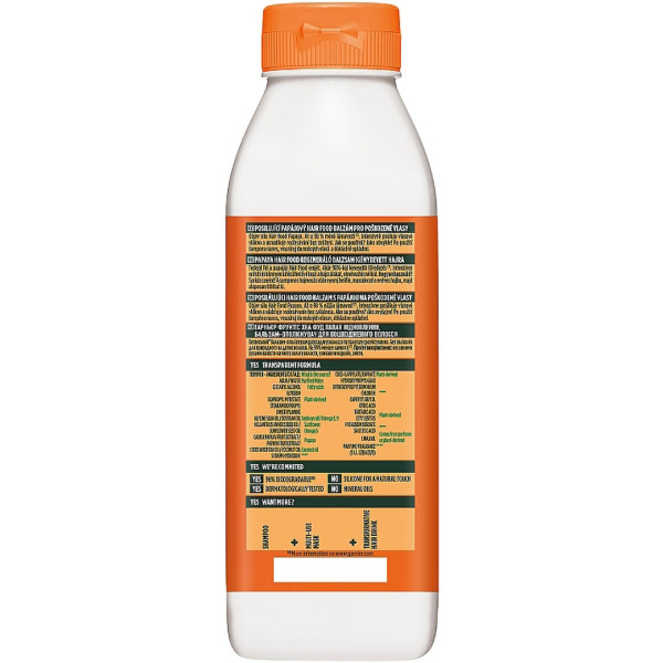 Фото - Бальзам для волос Garnier Fructis Папайя Восстановление для поврежденных волос 350 мл (3600542290388)