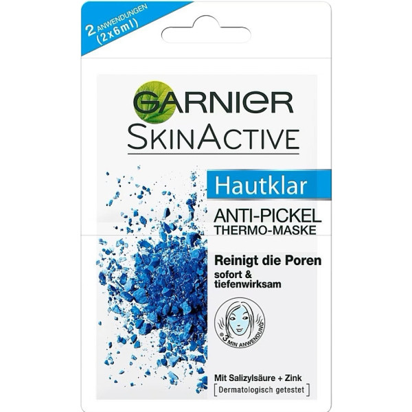 Фото - Маска для лица Garnier Skin Naturals чистая кожа для лица 2х6 мл (4084200771706) Фото - Маска для лица Garnier Skin Naturals чистая кожа для лица 2х6 мл (4084200771706)