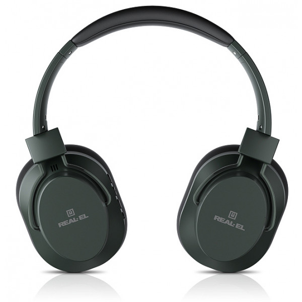 Фото - Наушники накладные беспроводные REAL-EL GD-865 Dark Green (EL124100057)