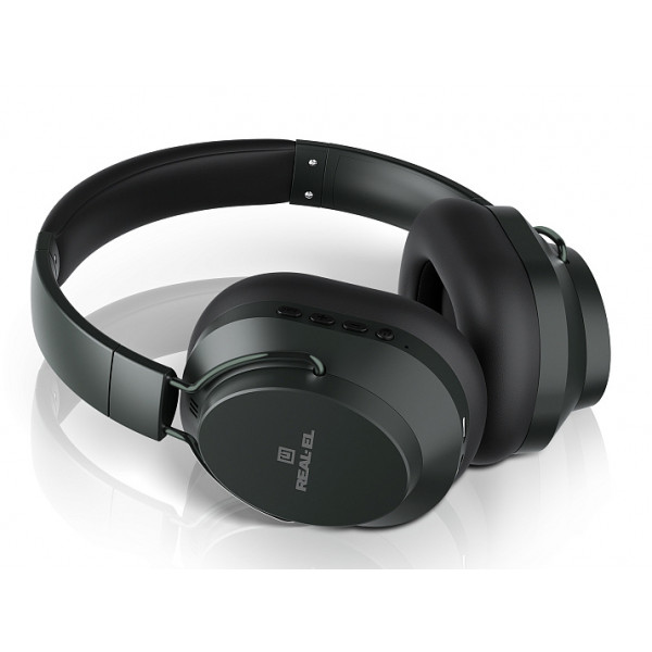 Фото - Наушники накладные беспроводные REAL-EL GD-865 Dark Green (EL124100057)