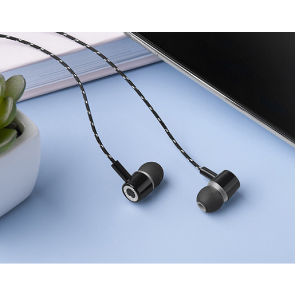 Фото - Наушники вкладыши REAL-EL Z-1755 Black-White