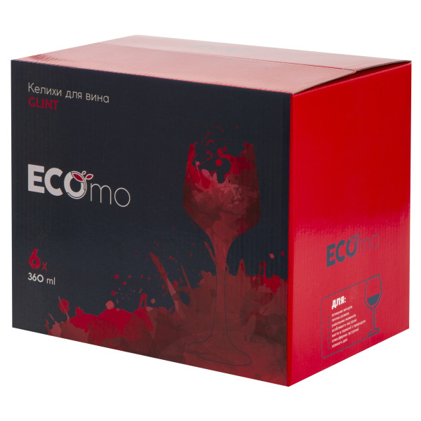 Фото - Набор бокалов Ecomo GLINT6x360 мл (GB086303)