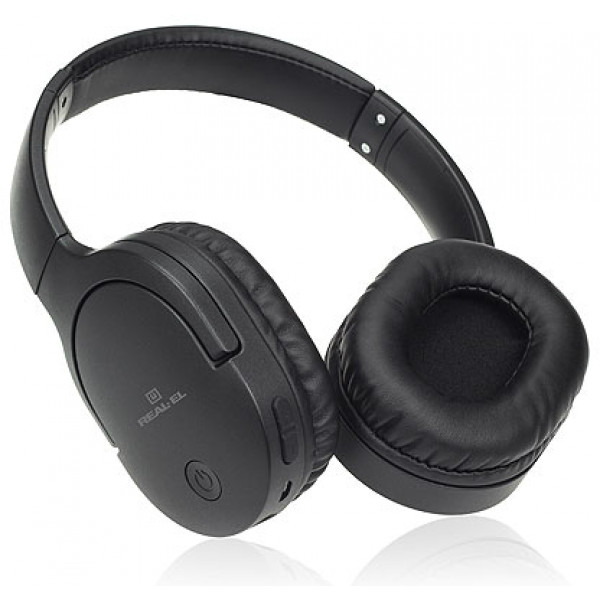 Фото - Уценка - Наушники полноразмерные беспроводные REAL-EL GD-850 Black