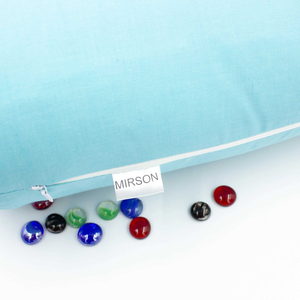 Фото - Подушка валик MirSon №8366 Naturale Line 11-2208 Mint Tencel 15x50 см (2200006249610)