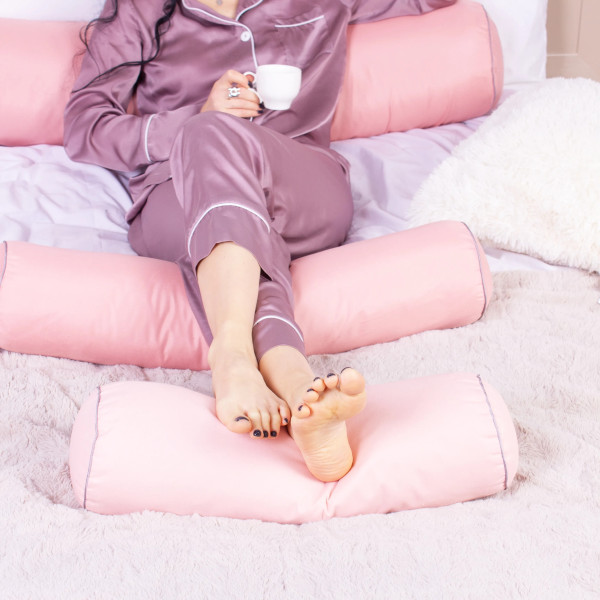 Фото - Подушка валик MirSon №8506 Naturale Line 14-1312 Domiano 50% Memory 70х20 см (2200006341697)