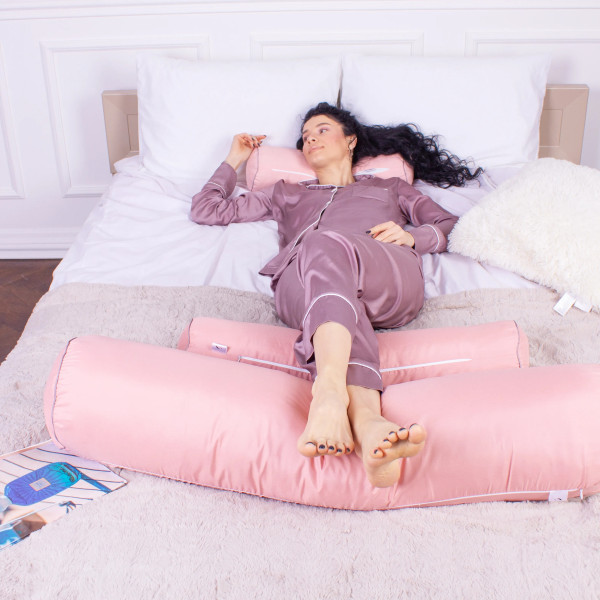 Фото - Подушка валик MirSon №8506 Naturale Line 14-1312 Domiano 50% Memory 70х16 см (2200006341680)