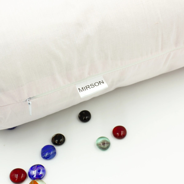 Фото - Подушка валик MirSon №8508 Naturale Line 11-2409 Elma 50% Memory 70х20 см (2200006341819)