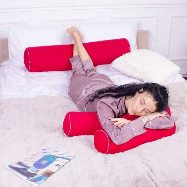 Фото - Подушка валик MirSon №8120 Naturale Line 19-1655 Edmonda EcoSilk 70х20 см (2200006248637)