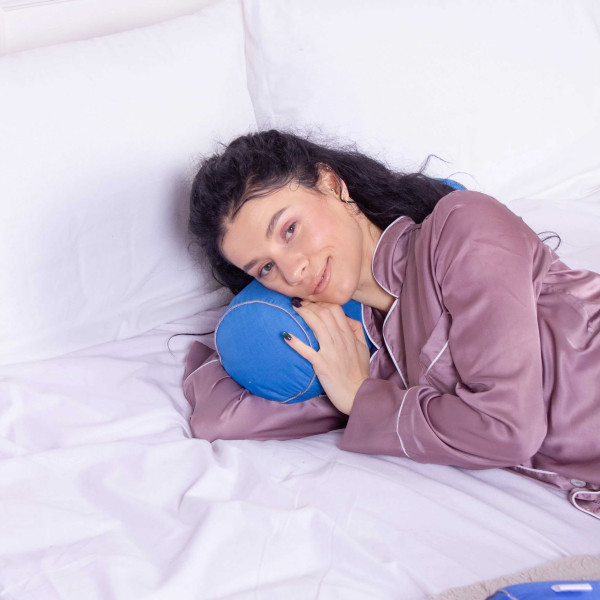 Фото - Подушка валик MirSon №8549 Naturale Line 19-4150 Ofelia 100% Memory 100х16 см (2200006344285)