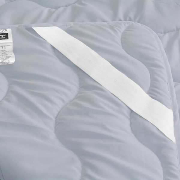 Фото - Наматрасник MirSon №9051 Eco Light Gray (Wool) 150x200 см (2200006086116)