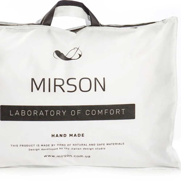 Фото - Подушка ортопедическая MirSon DeLuxe Eco-Soft Jojoba 566 50х70 см (2200000625175)