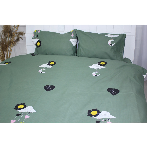 Фото - Наволочка MirSon Ranforce Elite 17-0245 Klasild 60x60 см (2200004613772)