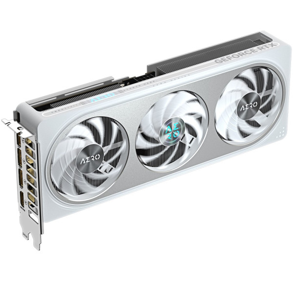 Фото - Видеокарта Gigabyte GeForce RTX 5060 Ti AERO OC 16G 16GB GDDR7 128bit (GV-N506TAERO OC-16GD)