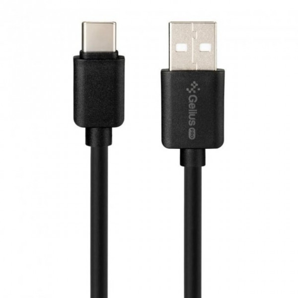Фото - Сетевое зарядное устройство Gelius Pro Avangard GP-HC06 2USB 2.4A + Cable Type-C Black