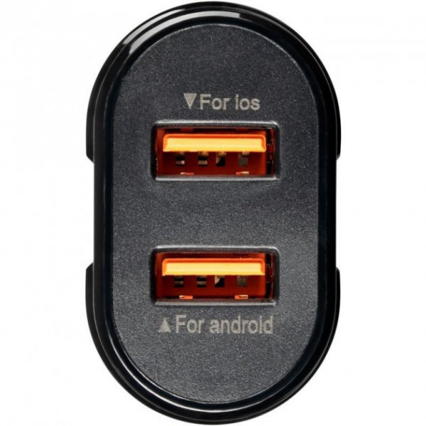 Фото - Сетевое зарядное устройство Gelius Pro Avangard GP-HC06 2USB 2.4A + Cable Type-C Black