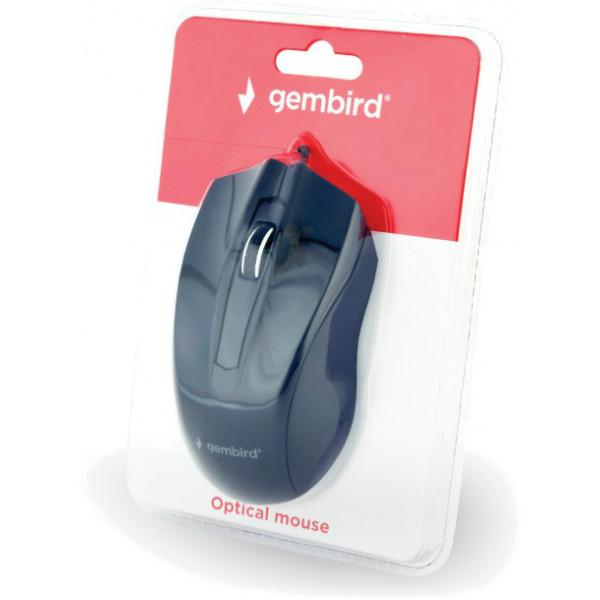 Фото - Мышь проводная Gembird MUS-3B-01 Black USB