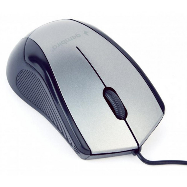Фото - Мышь проводная Gembird MUS-3B-02-BG Black/Grey USB