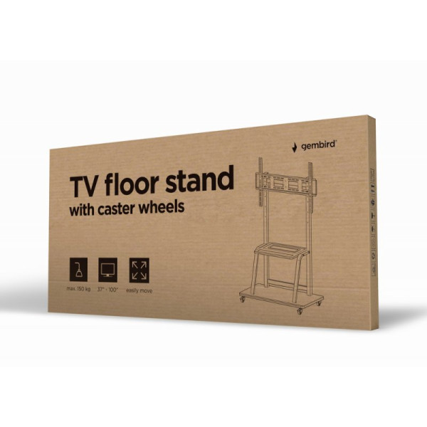 Фото - Тумба для телевизора Gembird TVS-100F-01