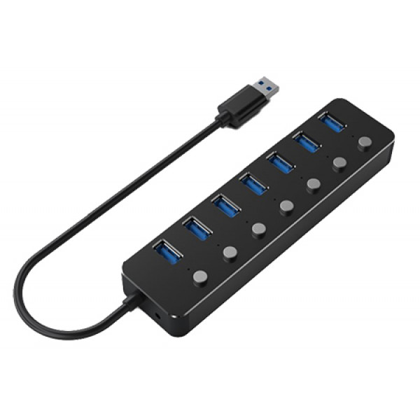 Фото - Хаб USB Gembird UHB-U3P7P-01