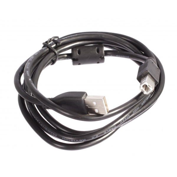 Фото - Кабель USB type A - USB type B Cablexpert USB 2.0 AM/BM 1.8m (CCF-USB2-AMBM-6) ферритовый фильтр
