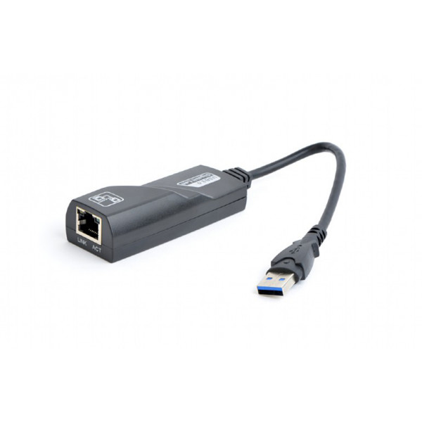 Фото - Переходник USB- RJ-45 Gembird USB 3.0 - Ethernet RJ45 (NIC-U3-02)