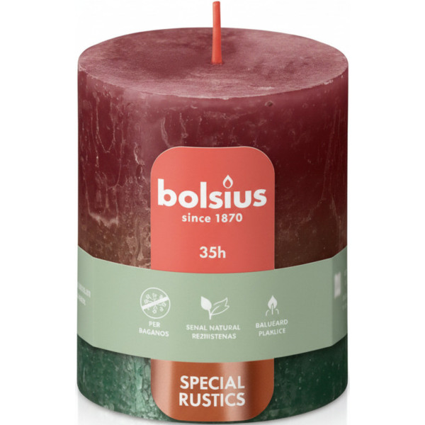 Фото - Свеча декоративная Bolsius SUNSET 80/68 бордово-медная (637347) Фото - Свеча декоративная Bolsius SUNSET 80/68 бордово-медная (637347)