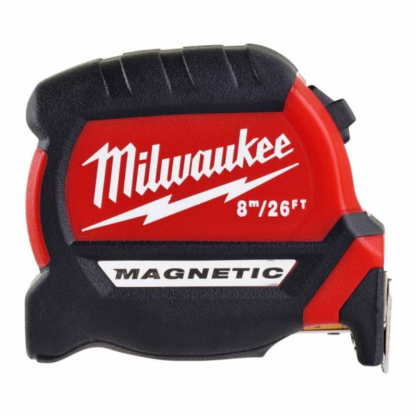Фото - Рулетка Milwaukee Magnetic GEN III 8мх27мм (4932464603)