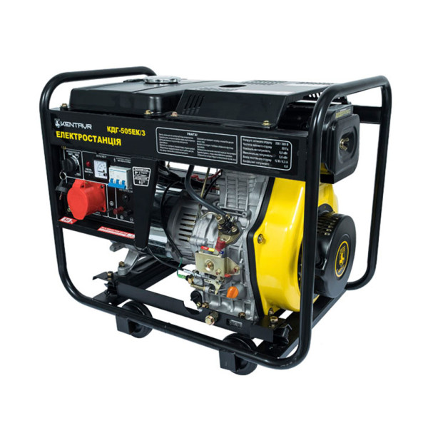 Фото - Генератор дизельный Кентавр КДГ505EК/З