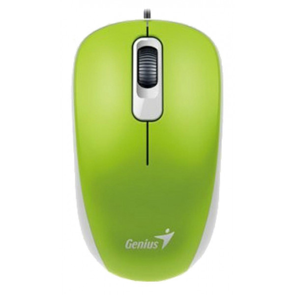 Фото - Мышь проводная Genius DX-110 USB Green (31010116105)